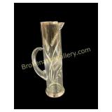 Silver Overlay Martini Pitcher
