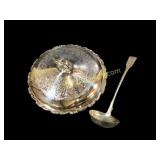 Silverplate Tureen, Ladle