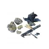 Stibnite and Pyrite Mineral Specimen Lot
