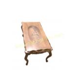 Carved Wooden Accent Table
