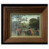 Framed Guy Labree Print