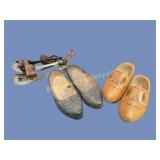 Wooden Shoes, Vintage Skates