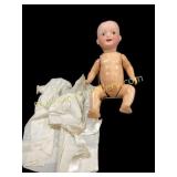 German Bisque Head Doll