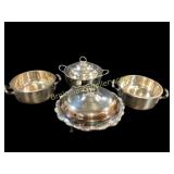 Silver Plate Serving Articles