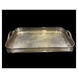 Rectangular Silver Plate Tray