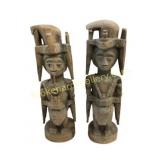 Hand-Carved Wooden Statues