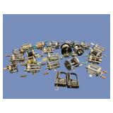 Twenty Vintage Fishing Reels