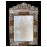 Decorative Burl Wood Mirror