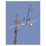 Two Early Lighting Fixtures