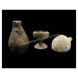 Three Pieces Pottery