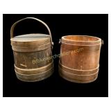 Two Antique aFirkins