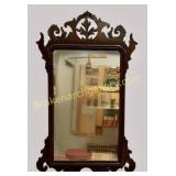 Mahogany Chippendale Style Mirror