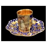 Royal Vienna Porcelain Demitasse Cup