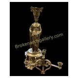 Unassembeled Figural Centerpiece Candleabra
