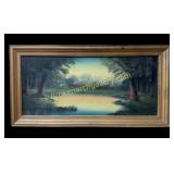 Landscape with Secluded Pond