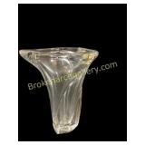Val St Lambert Crystal Vase