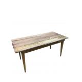 Primitive Table with Tapered Legs