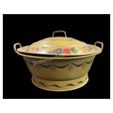 Vintage Toleware Basin