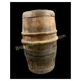 Antique Wooden Barrel Keg