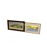 Two 20th-Century Watercolor Landscapes