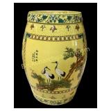 Vintage Chinese Export Garden Stool