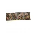 Rectangular Belgian Woven Tapestry with Figures
