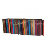 43-Volume Leather-Bound Art Books