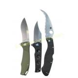 Premium Folding Knife Trio