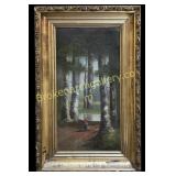 Forest Landscape with Figure on Path