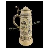 German Stoneware Beer Stein