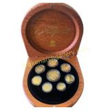 Royal Australian Mint Coin 24ct Gold Proof Set