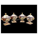 Chelsea House Porcelain Urns