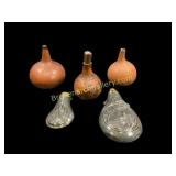 Collection of Powder Flasks