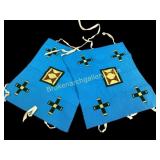 Two Native American Beadwork Panels