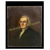 Primitive Portrait of George Washington