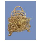 Brass Bradley and Hubbard Letter  Rack