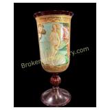 Bohemian Chalice  Vase
