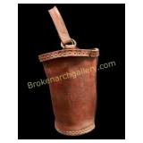 Vintage Leather Fire Bucket