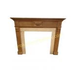 Vintage Neo-Classical Style Fireplace Mantel