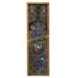 Impressive Antique Stained Glass Panel