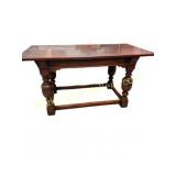 Antique English Oak Refectory-Style Table