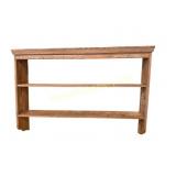 Large Primitive Pine Plate Rack/Wall Shelf