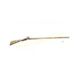 M.M. Maslin Flint lock Full Stock Long Rifle