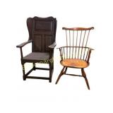 Two Early English  Armchairs