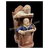 Staffordshire Figural, The Vicar and Moses