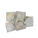 5 American Silver Eagle $1 Coins
