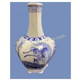 Korean  Blue and White Vase