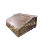 English Jacobean  Carved Oak Bible/Desk Box