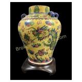 Chinese Porcelain Dragon Vase