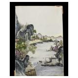 Chinese Porcelain Wall Plaque